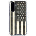 Black & White USA Flag Galaxy A36 5G Clear Case